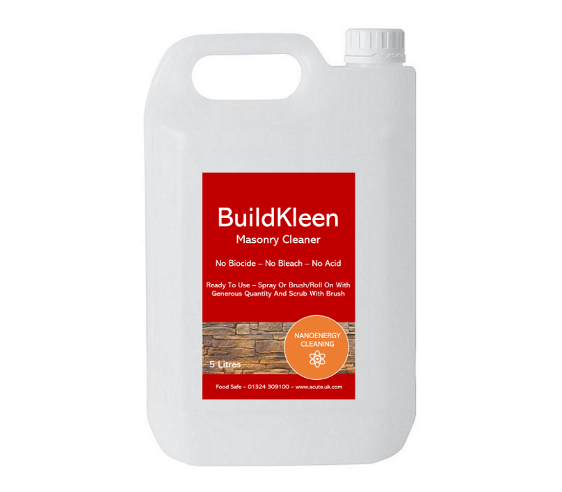 Non Acid Brick Cleaner - BuildKleen 5 Litre And 20 Litre