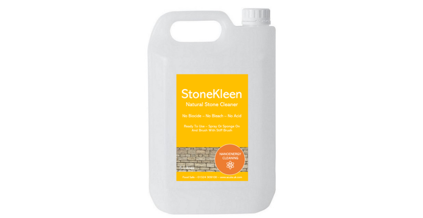 Natural stone cleaner