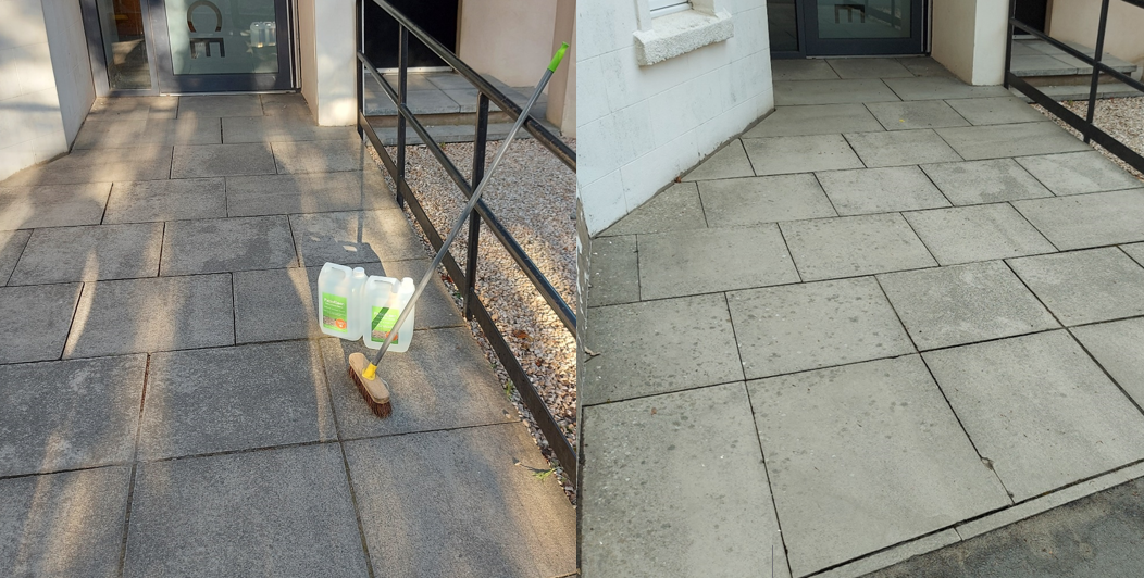 Paving Slabs Cleaner