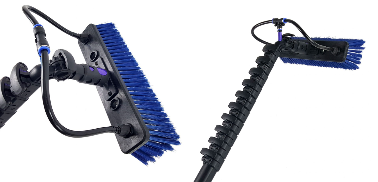 60 Foot Window Cleaning Water Fed Pole Brush