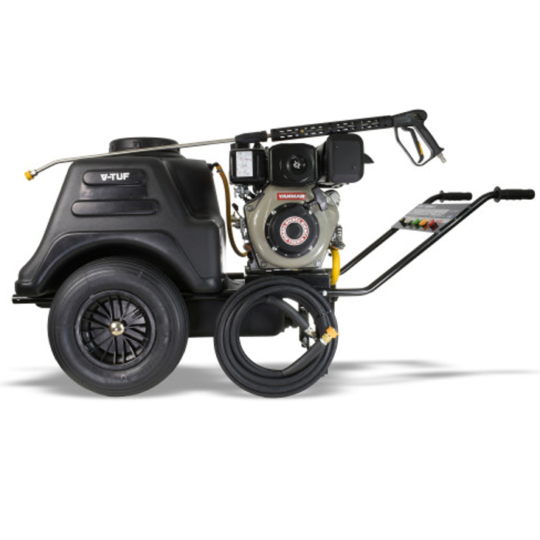 Mini Bowser Pressure Washer Yanmar Diesel 150 Litre Tank